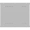 Настенный телекоммуникационный шкаф NTSS LIME 6U 550x350x370мм, 2 профиля 19, дверь стеклянная, боковые стенки несъемные, разобранный, серый - фото 16294148