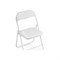 Стул Woodville Fold 1 складной white / white - фото 16327283