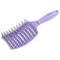 Расческа для волос скелетная, 24,5х7 см, продувная, фиолетовая/черная, MONTE VITA (МОНТЕ ВИТА), 457421 - фото 16371181