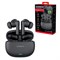 Наушники беспроводные TWS внутриканальные, гибридное шумоподавление ANC + ENC, SONNEN PREMIUM EP-BH33B, Bluetooth 5.3, черные, 514123 - фото 16371192