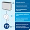 Диспенсер для туалетной бумаги в мини рулонах Tork T2 - фото 16402099