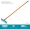 Садовые грабли GRINDA pr-12t fiber 380x100x1530 мм, 12 витых зубцов - фото 16413407