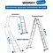 Лестница стремянка WORKY ARD128309 - фото 16434163