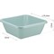 Квадратный таз IDEA М 2577 Белый - фото 16434733