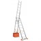 Трехсекционная лестница Эйфель Гранит 3х10 - фото 16443048