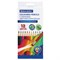 Карандаши цветные стираемые с ластиком BRAUBERG, 12 цветов, шестигранные, 182070 - фото 16474676