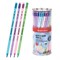 Карандаш чернографитный BRAUBERG "PASTEL", 1 шт., HB, трехгранный, с ластиком, 181995 - фото 16499070