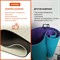 Спортивный коврик для йоги и фитнеса DASWERK 680030 - фото 16501744