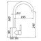 Кухонный смеситель WISENT W4998-3-U - фото 16527470