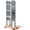 Универсальная лестница Эйфель Классик 2х3 + 2х4 - фото 16527616