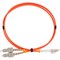Оптический дуплексный патч-корд LANMASTER LAN-2LC-2SC/OM2-1.0 - фото 16530530