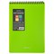 Блокнот А5 80 л., спираль пластиковая, обложка пластик, клетка, BRAUBERG "Metropolis", ЗЕЛЕНЫЙ, 115570 - фото 16561996