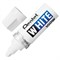 Маркер-краска лаковый PENTEL (Япония) WHITE, 6,5 мм, БЕЛЫЙ, алюминиевый корпус, длина письма 1200 м, X100W - фото 16562426