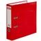 Папка-регистратор, покрытие пластик, 75 мм, ПРОЧНАЯ, с уголком, BRAUBERG, красная, 226598 - фото 16562982