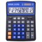 Калькулятор настольный ОФИСМАГ 555-BKBU (206x155 мм), 12 разрядов, двойное питание, ЧЕРНО-СИНИЙ, 271927 - фото 16563667