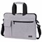 Сумка портфель HEIKKI NOVATION (ХЕЙКИ) с отделением для ноутбука 13-14", багажная лента, серая, 28х38х3 см, 272592 - фото 16563786