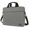 Сумка портфель HEIKKI PERSPECTIVE (ХЕЙКИ) с отделением для ноутбука 15,6", с карманом, серая, 29х40х7 см, 272595 - фото 16563789