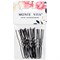 Шпильки для волос НАБОР 20 шт., 6 см, чёрный, MONTE VITA (МОНТЕ ВИТА), 457103 - фото 16566100