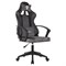 Кресло компьютерное BRABIX "Forcer GM-127", 2 подушки, экокожа/велюр, черное/серое, 533216 - фото 16566796