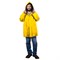 Дождевик-куртка желтая на кнопках С КАРМАНАМИ, виниловая, размер 50-56, рост 170-185, ГРАНДМАСТЕР, 610939 - фото 16567812
