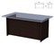 Каркас стола письменного "Приоритет" (1600х900х750 мм), венге, К-902, К-902 венге - фото 16568366