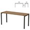 Стол на металлокаркасе "Арго", 1600х600х760 мм, орех (КОМПЛЕКТ) - фото 16569230