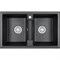 Кварцевая кухонная мойка GRANULA GR-8101 - фото 16595067