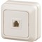 Телефонная розетка INTRO Quadro - фото 16605479