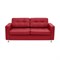 Трехместный диван Мягкий Офис красный - фото 16616739