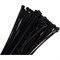 Нейлоновые стяжки SUPRLAN 2.5х150 мм черная UV - фото 16617866