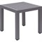 Кофейный уличный стол GreenWeen CAPRI каркас алюминий, цвет серый, 440x440x400 мм - фото 16624673