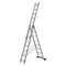 Алюминиевая трехсекционная лестница-стремянка SevenBerg 920308 - фото 16631880