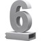 Светодиодная цифра ABCMIX 6 - фото 16634194