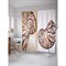 Шторка-занавеска для ванной JoyArty Расписная ракушка - фото 16639660