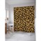 Шторка-занавеска для ванной JoyArty Леопардовый узор - фото 16639669