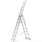 Трехсекционная лестница Эйфель Гранит 3х8 - фото 16652160