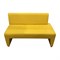 Двухместный диван Мягкий Офис левый желтый - фото 16653777