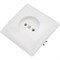 Одноместная розетка Кунцево-Электро СЕЛЕНА РС16-369 - фото 16654514