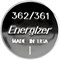 Батарейка Energizer Silver Oxide 362/361 - фото 16660761