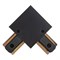 L-образный однофазный соединитель для шинопроводов Volpe R21 BLACK 1 POLYBAG UBX-Q123 - фото 16678477