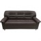 Трехместный диван Мягкий Офис шоколадный - фото 16763671