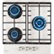 Газовая варочная панель OASIS P-3GWT - фото 16779422