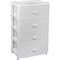 Комод ЗПИ "Альтернатива" Флоран 4-х секцион. широкий белый - фото 16790309