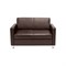 Двухместный диван Мягкий Офис коричневый - фото 16799970