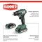 Аккумуляторная дрель HAMMER 824164 - фото 16810534