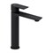 Высокий смеситель для умывальника Damixa Apollo черный - фото 16857444