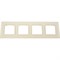 Рамка для розеток и выключателей ЭРА Elegance 14501402 Classic, на 4 поста, слоновая кость - фото 16858115