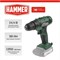 Аккумуляторная дрель-шуруповерт HAMMER Flex ACD14BS - фото 16882195