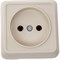 Одноместная розетка Generica ОКТАВА - фото 16886165