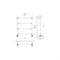 Полотенцесушитель для ГВС IRSAP Serenade 596/546 CL.50 B01 - фото 16893087